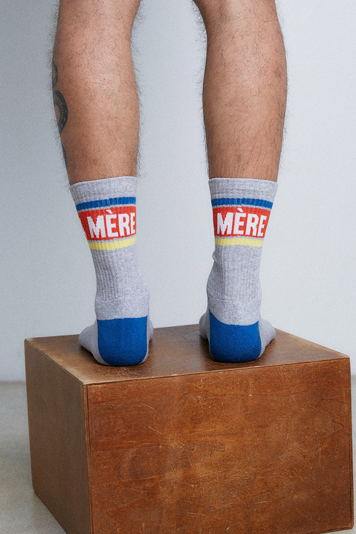 Chaussettes MILK TA MÈRE Grises
