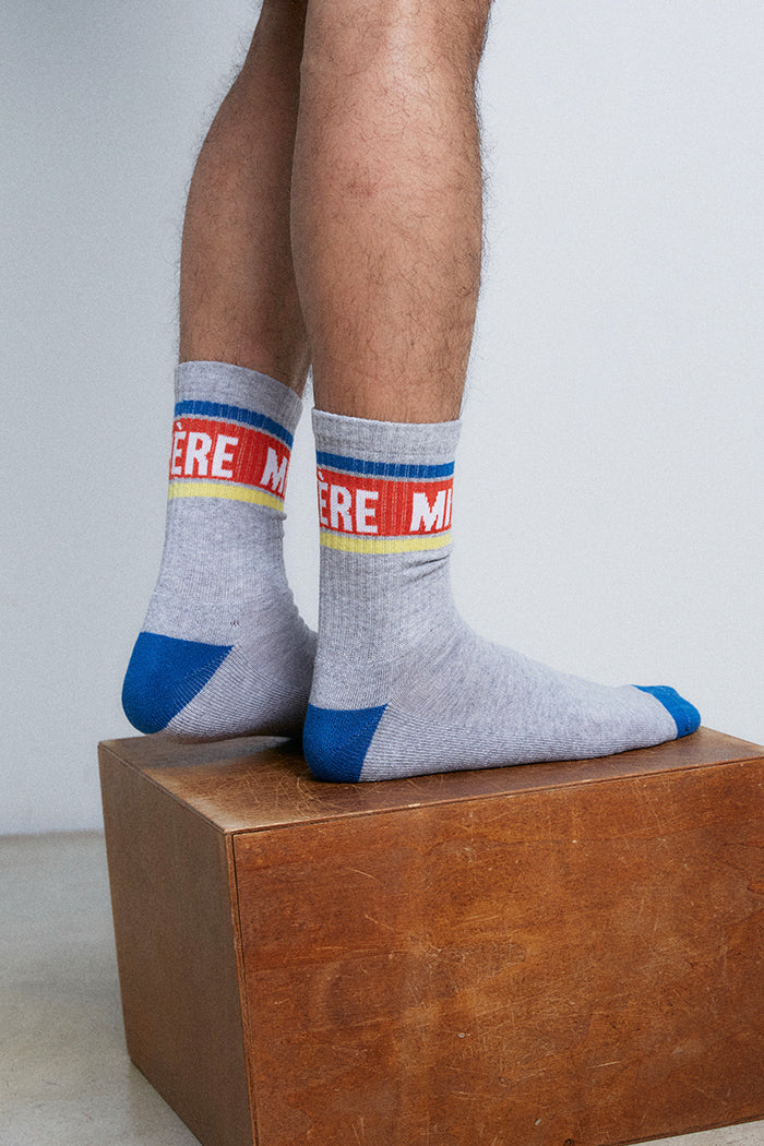 Chaussettes MILK TA MÈRE Grises