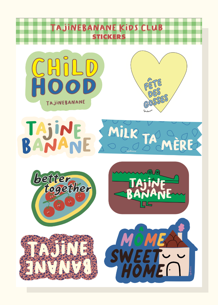 Stickers TB Kids Club