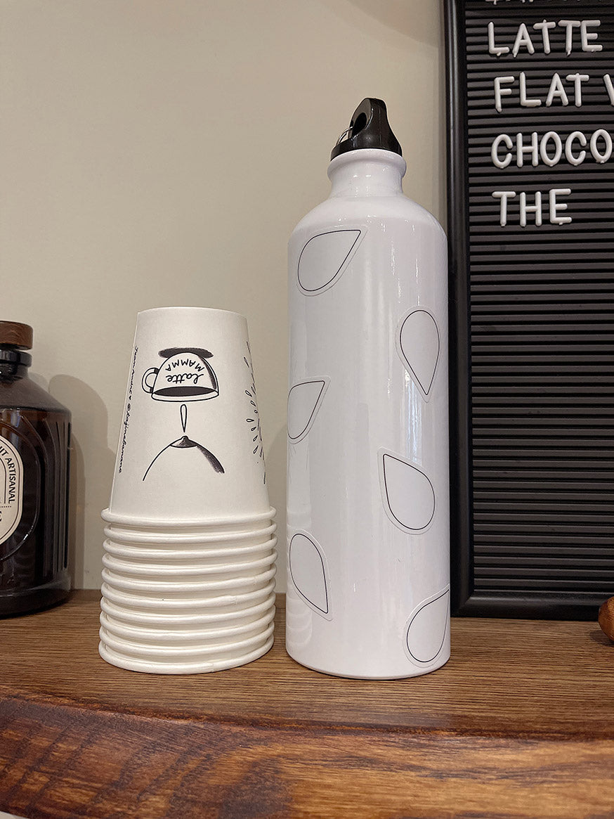 Stickers imperméables Raining Milk