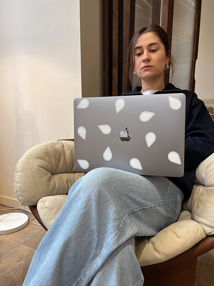 Stickers imperméables Raining Milk