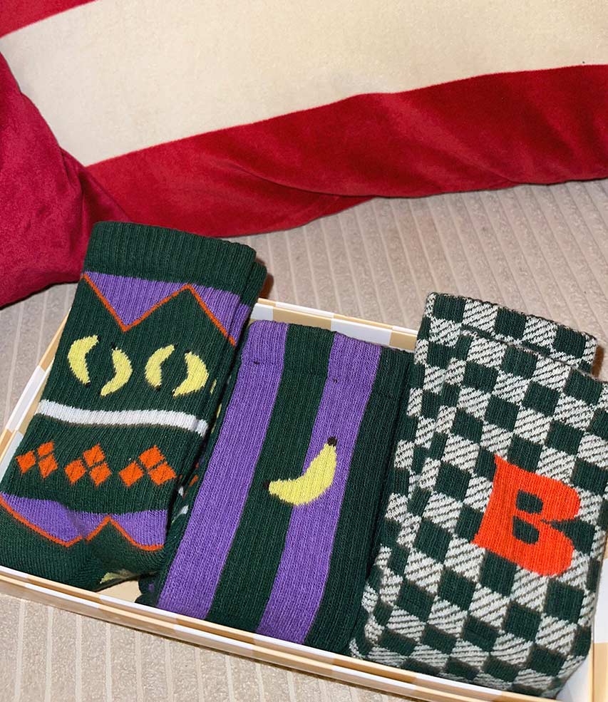Adult - Lait chaussettes socks (set of 3)