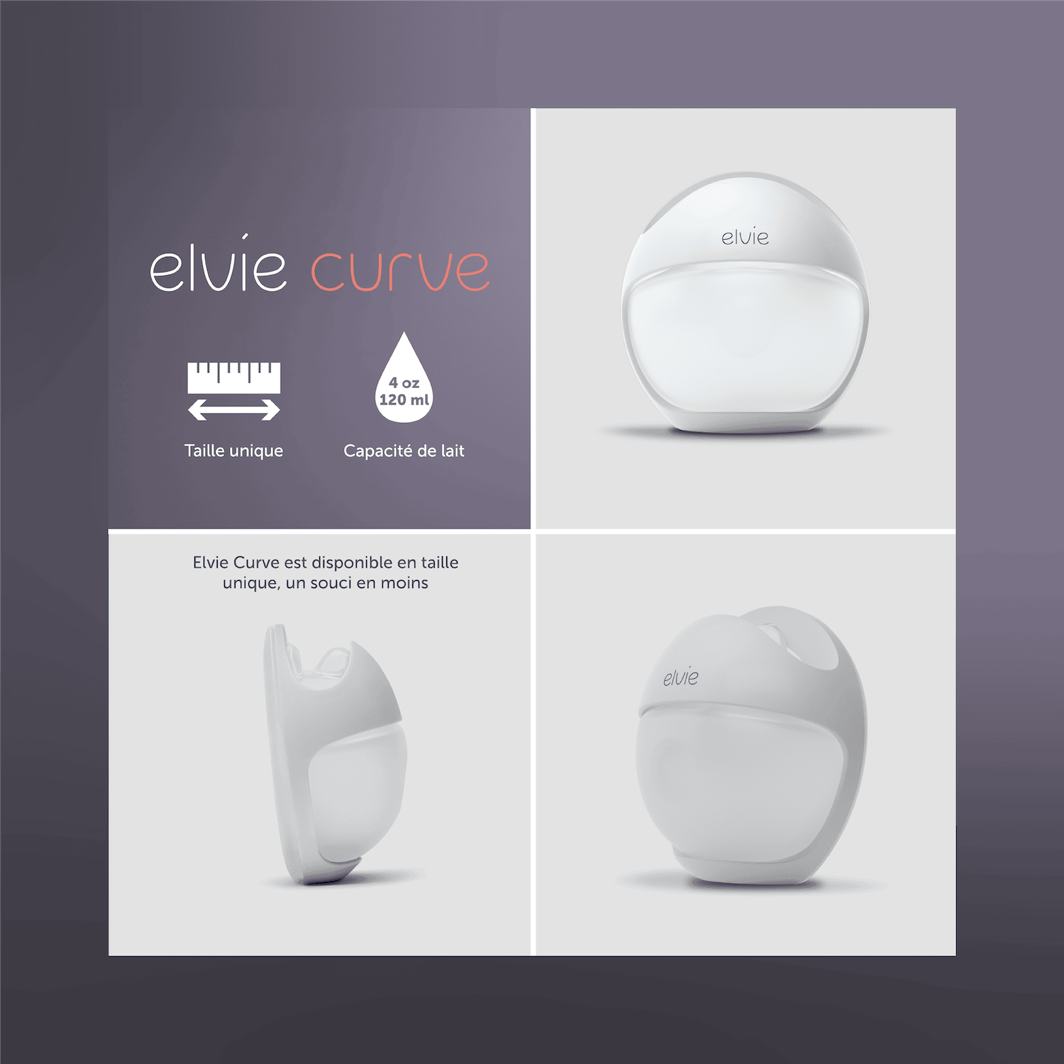 Elvie Curve - Wearable Manual Breast Pump