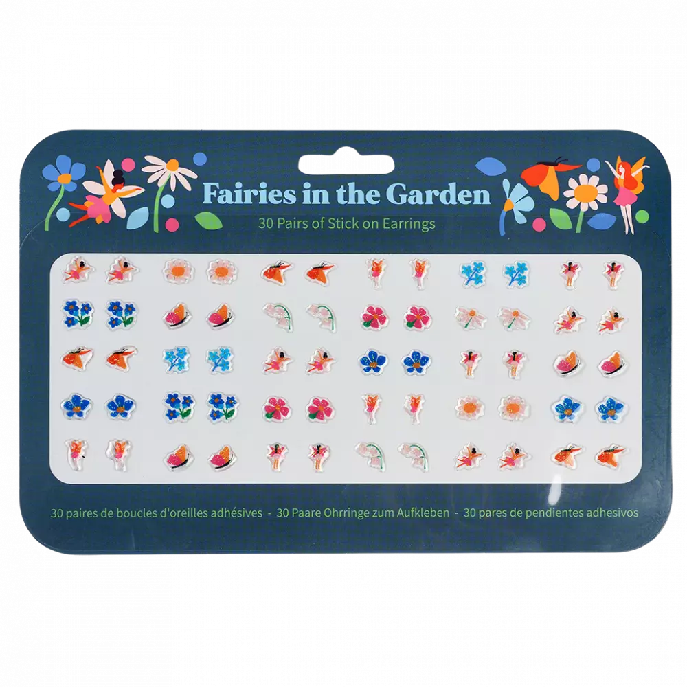 Rex london - Boucles d'oreilles autocollantes  - Fées dans le jardin