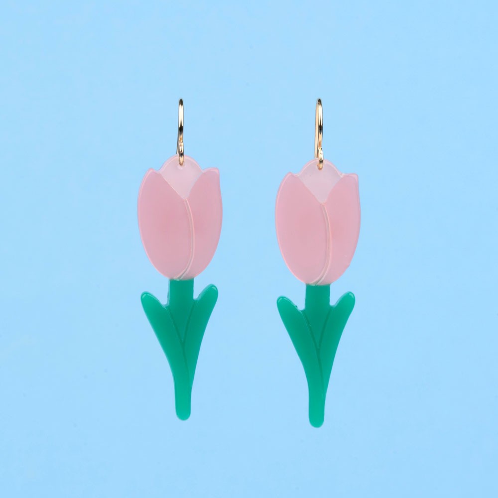 Coucou Suzette - Boucles d'oreilles Tulipe