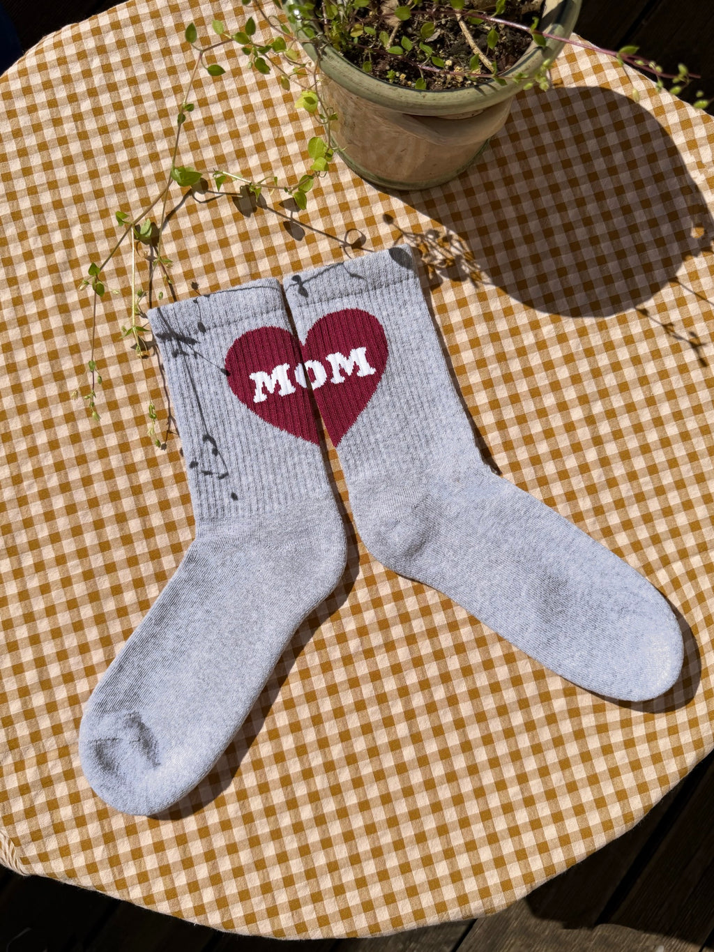 Chaussettes MOM grey