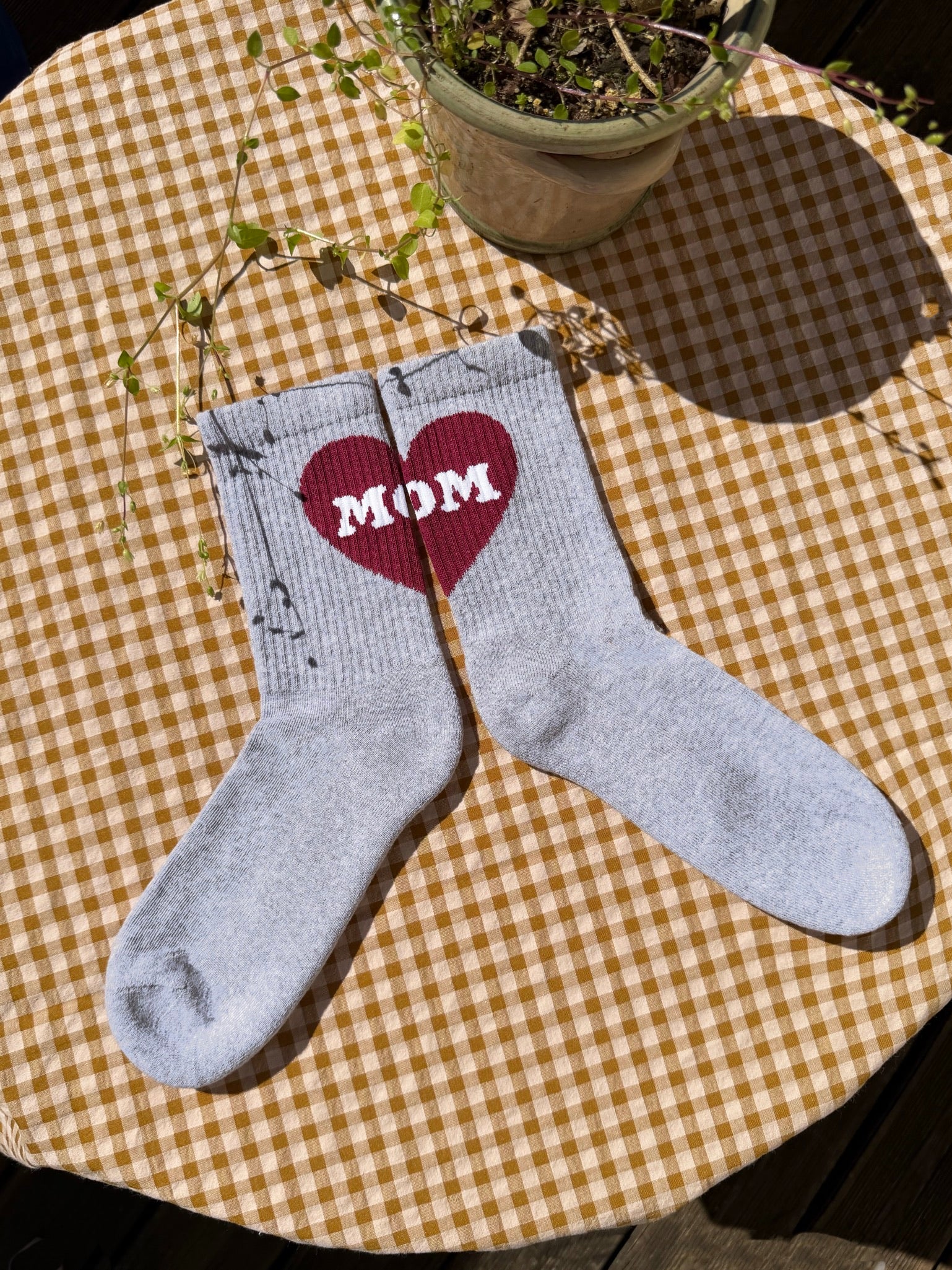 Chaussettes MOM grey