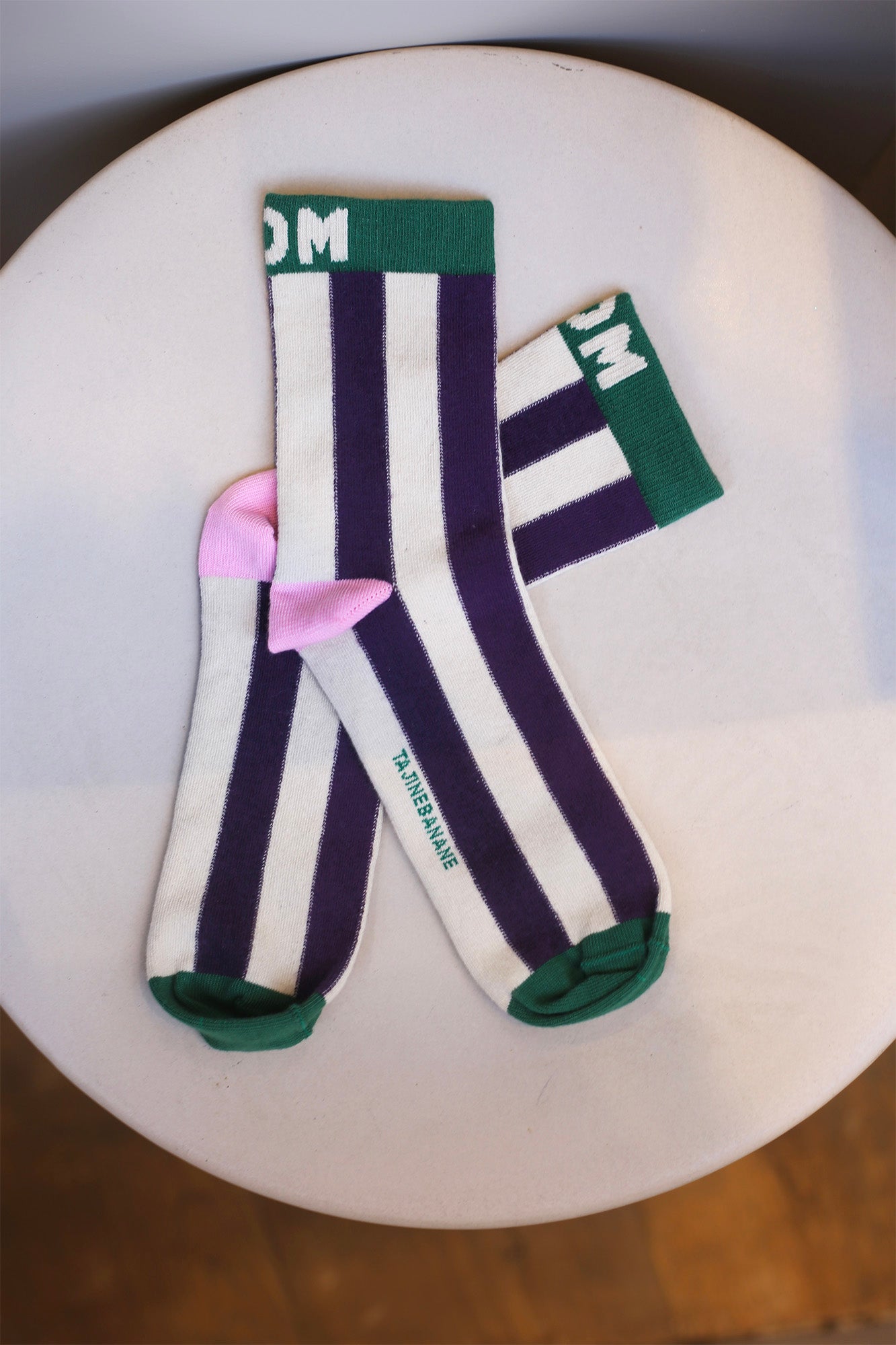 Chaussettes MOM rayées