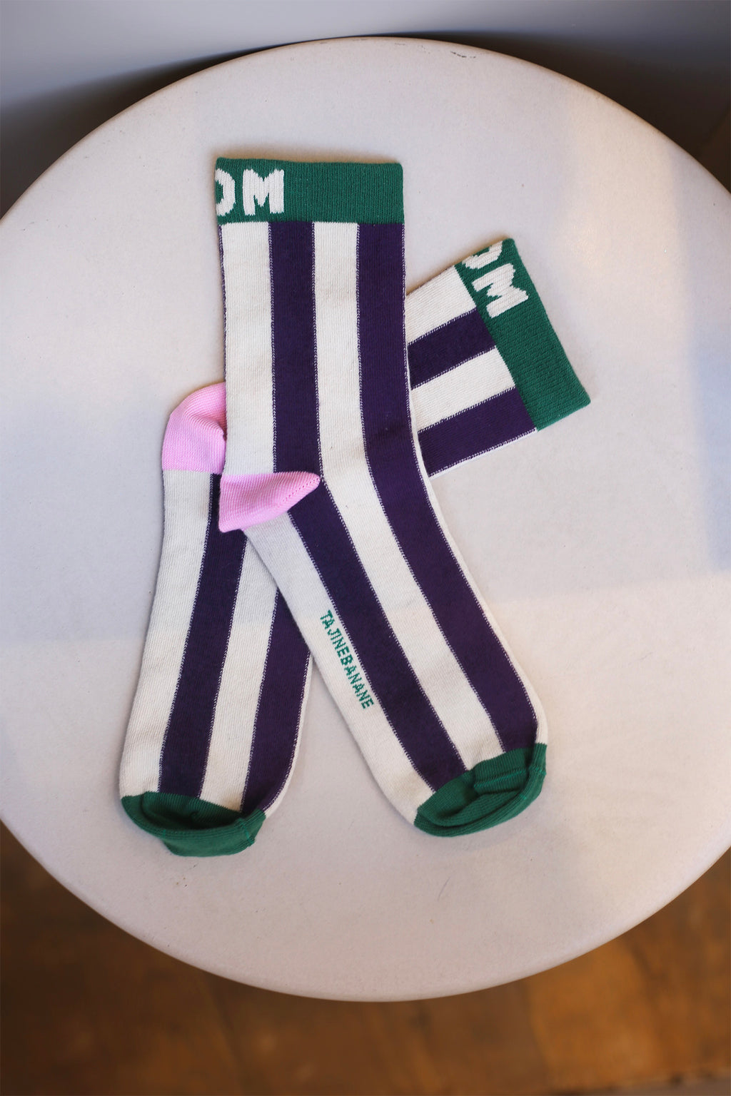 Chaussettes MOM rayées