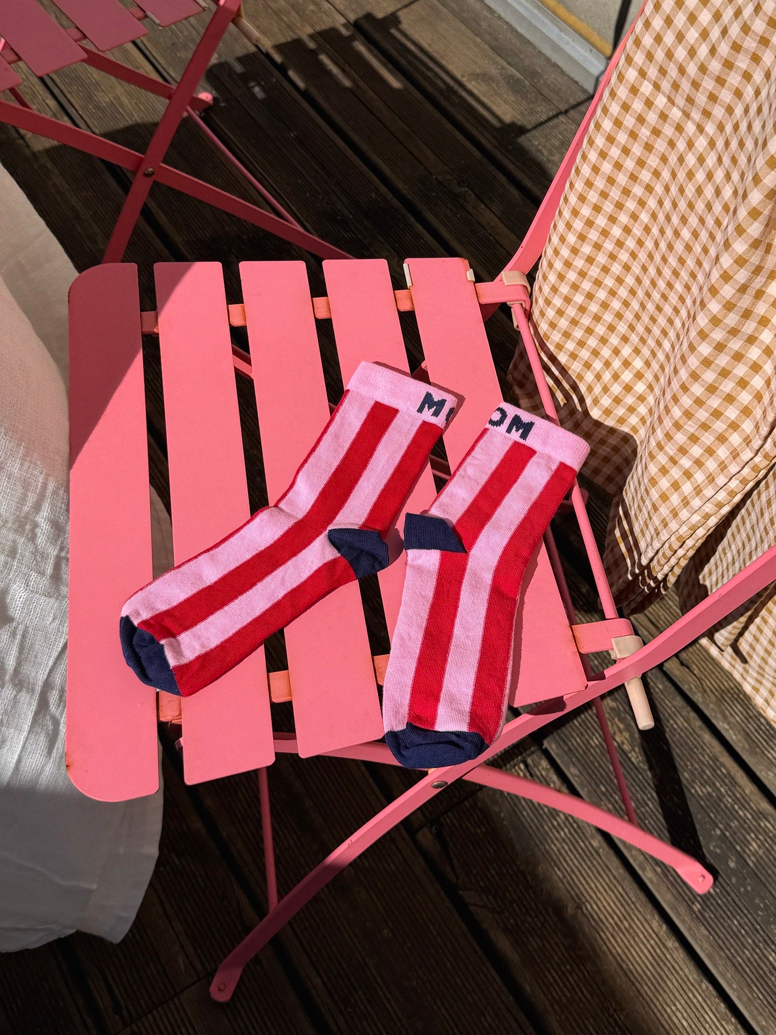 Chaussettes MOM pink & blue