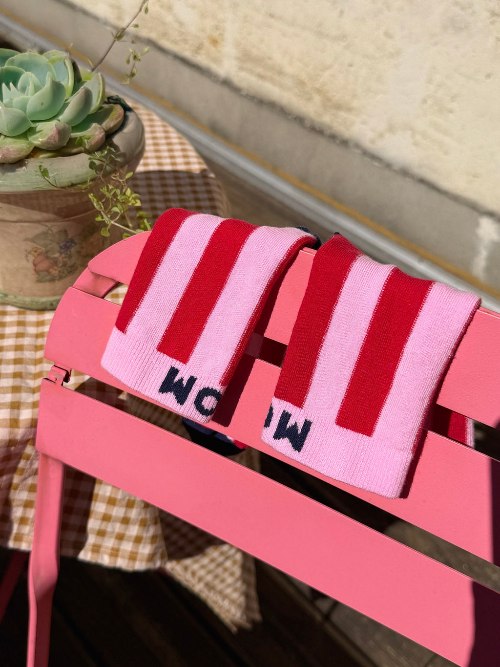 Chaussettes MOM pink & blue