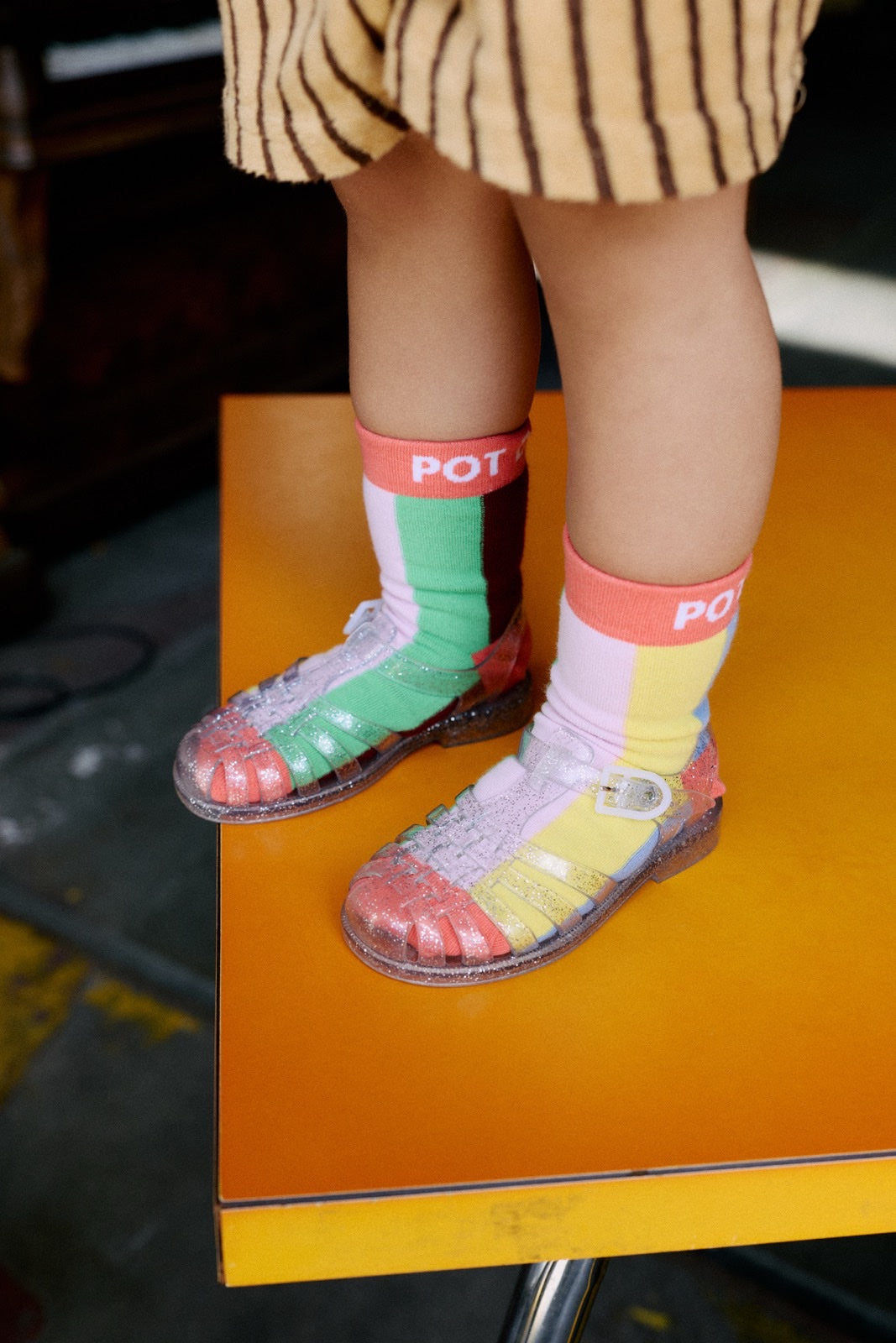 Chaussettes Kids Pot de colle