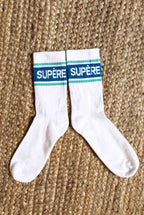 Chaussettes SUPÈRE white