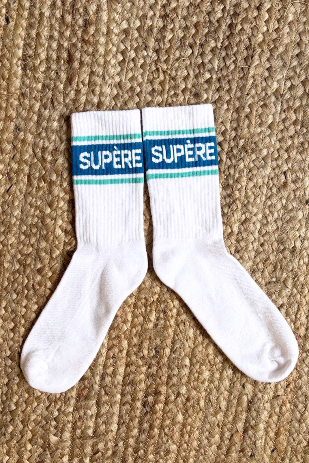 Chaussettes SUPÈRE white