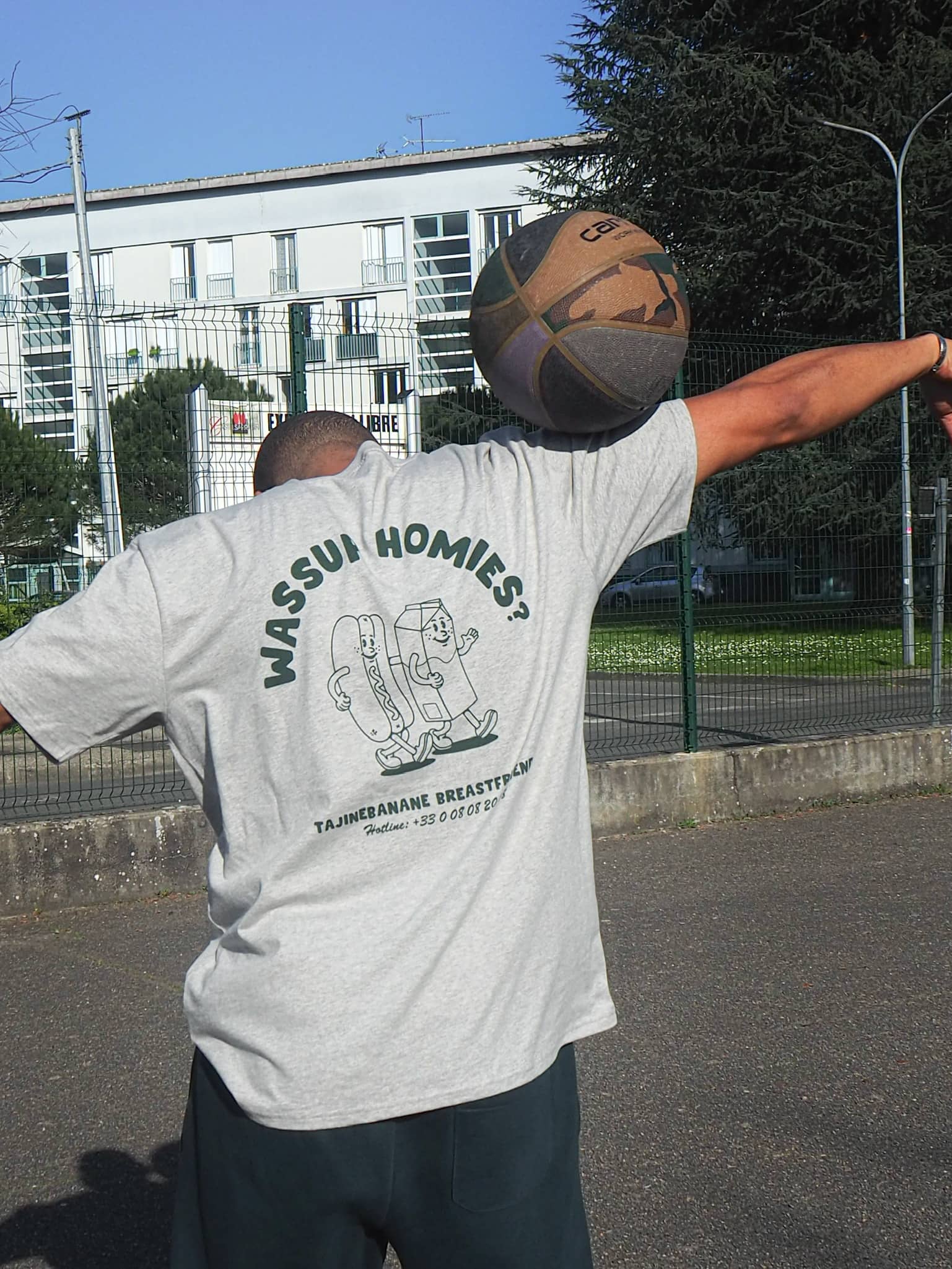 Tee-shirt wassup - M