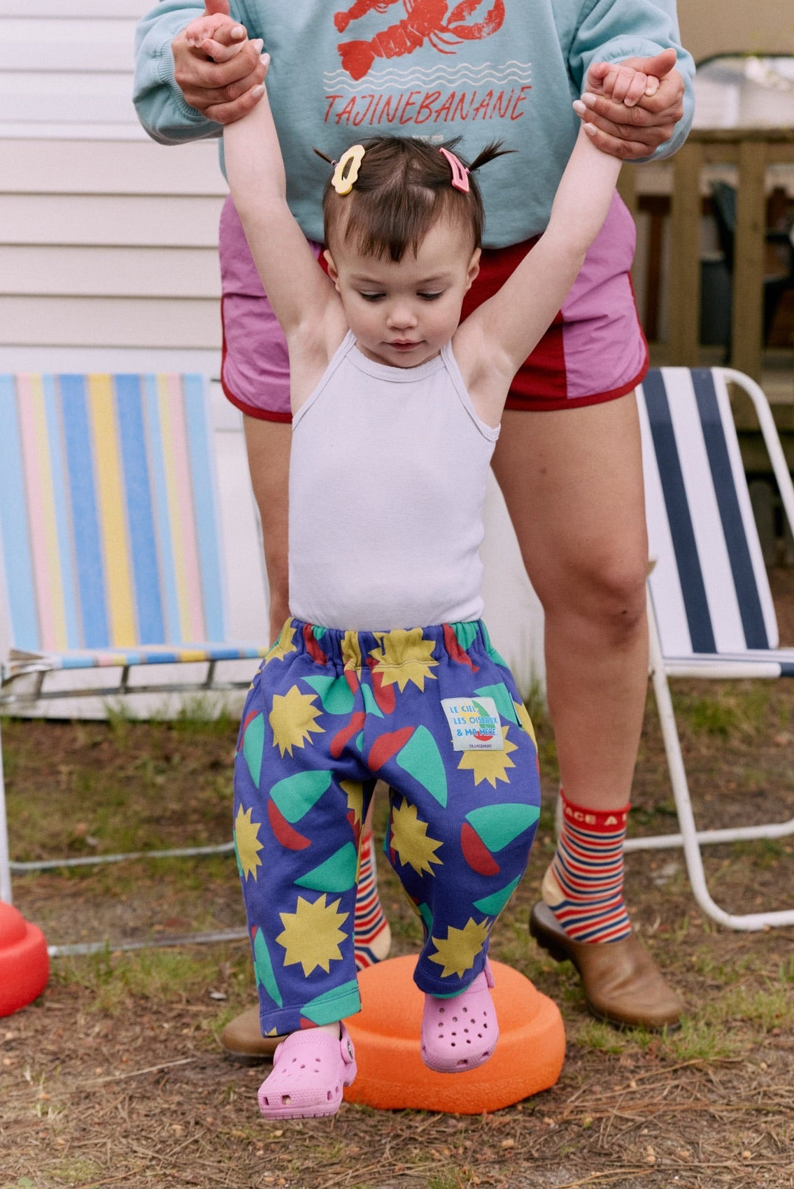 Pantalon Kids Le ciel les oiseaux et ma mère