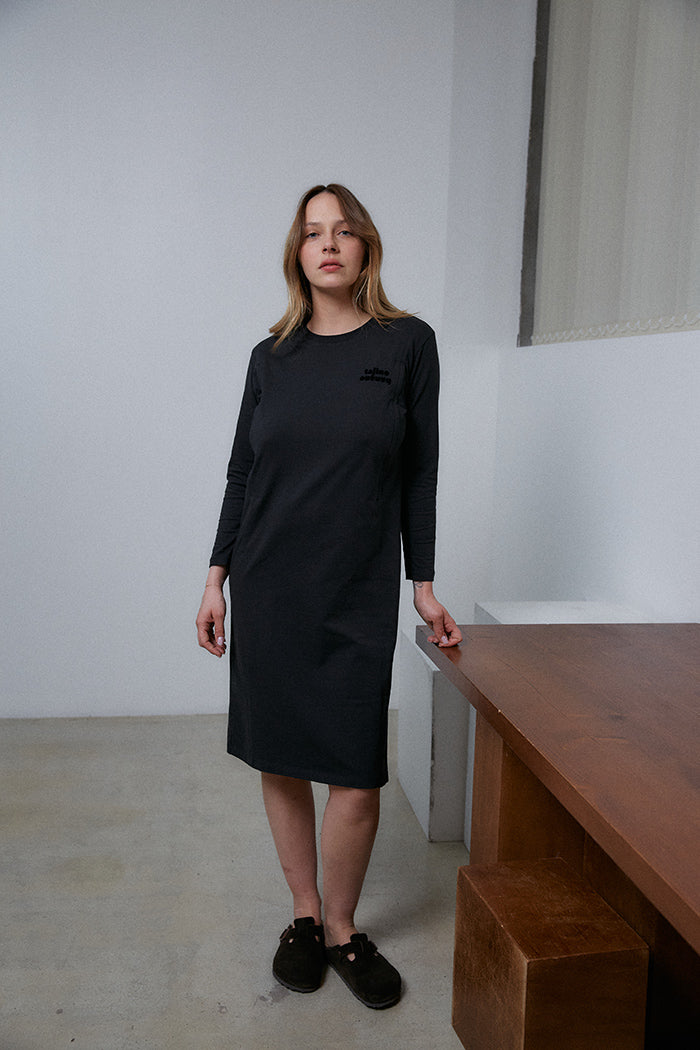 Robe Allaitante La P'allaite - noir - S