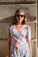 Robe damier