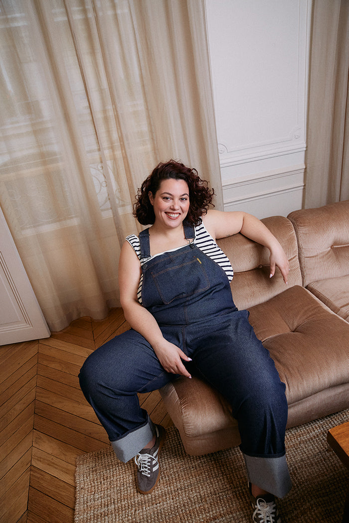 fr:Amandine mesure 1m70 et porte une taille XXL, en:Amandine is 1.70m and wears a size XXL, de:Amandine ist 1.70m und trägt Größe XXL