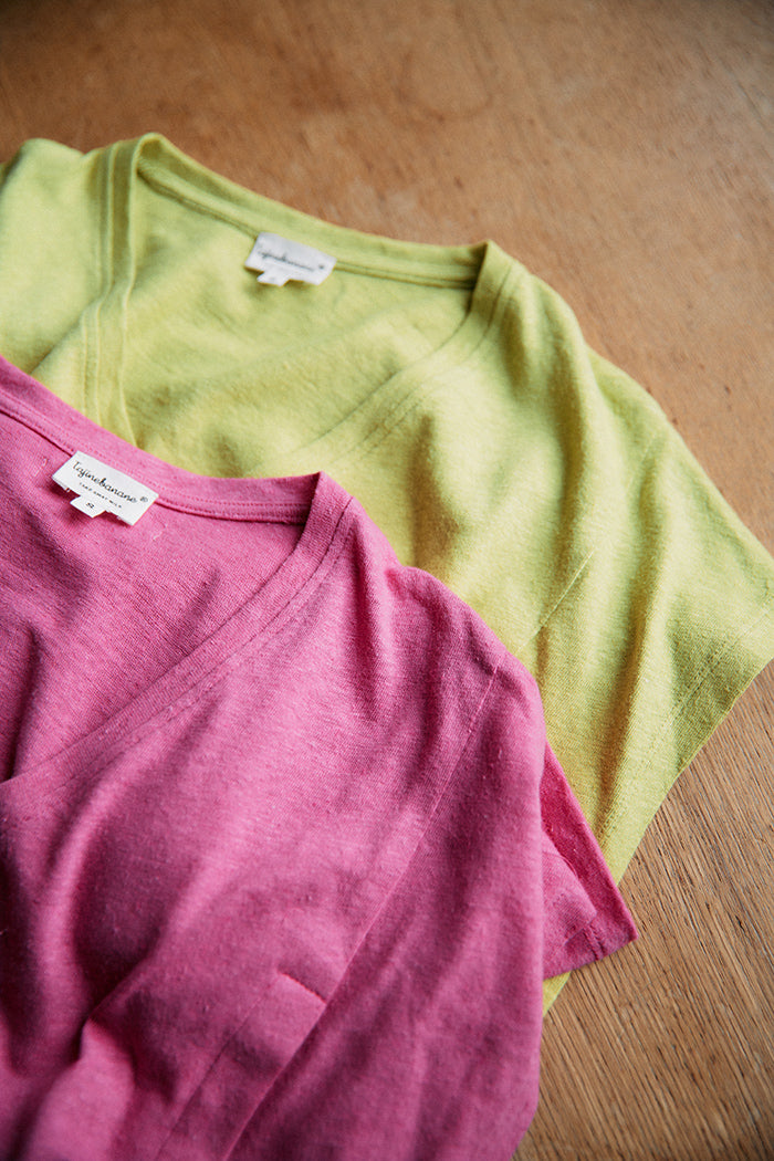 T-shirt Allaitant Lin'déclassable Anis