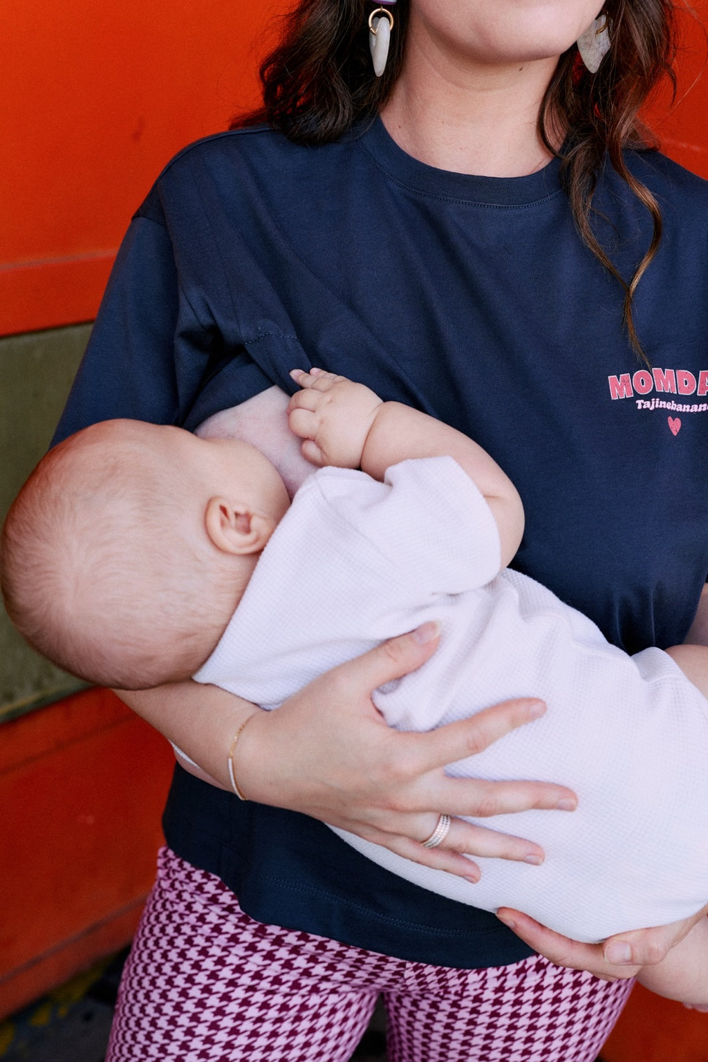 T-shirt Allaitant Momday
