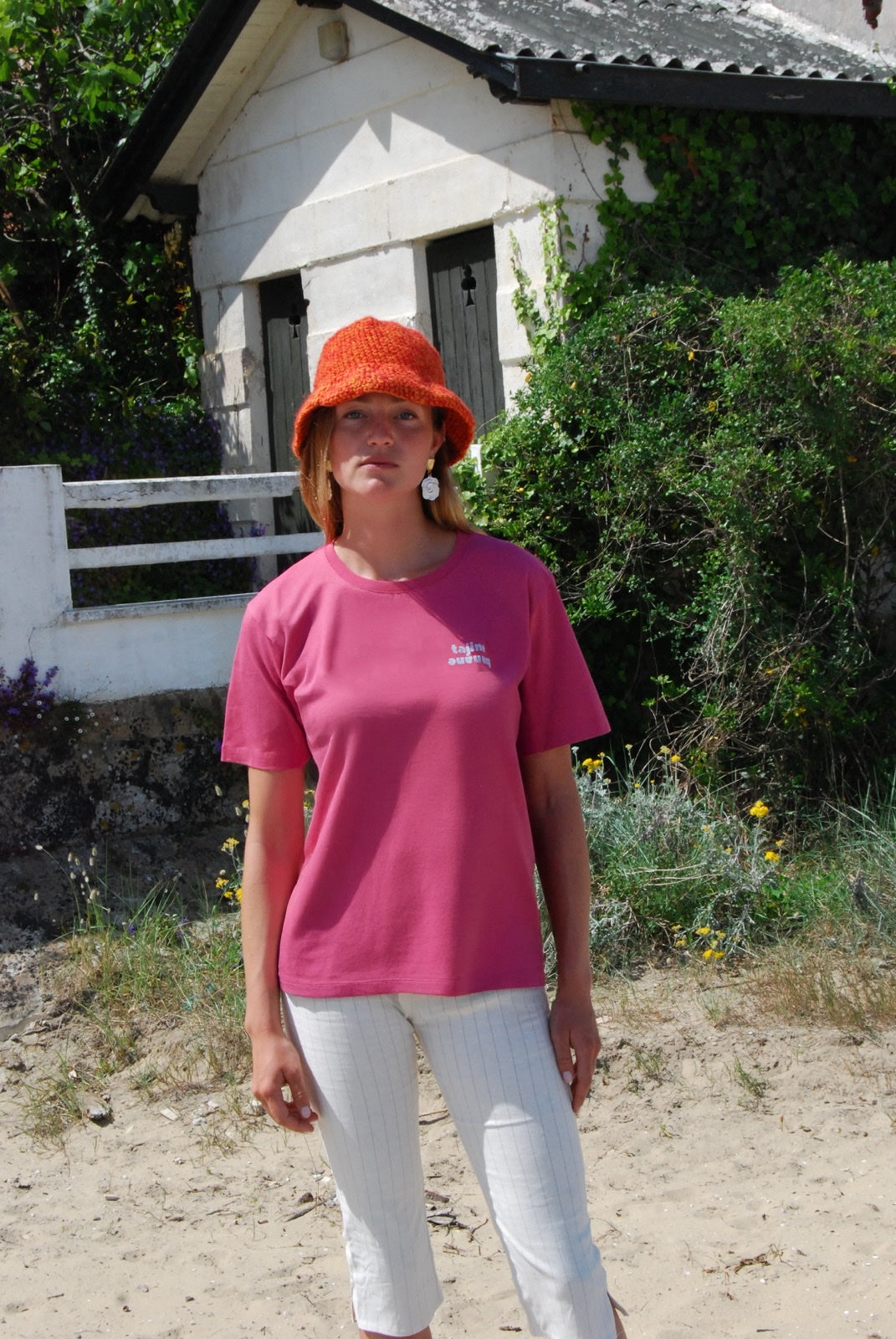 T-shirt Allaitant La P'allaite Framboise