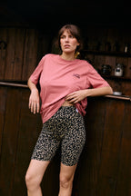 T-shirt Allaitant La P'allaite - Vintage Rose