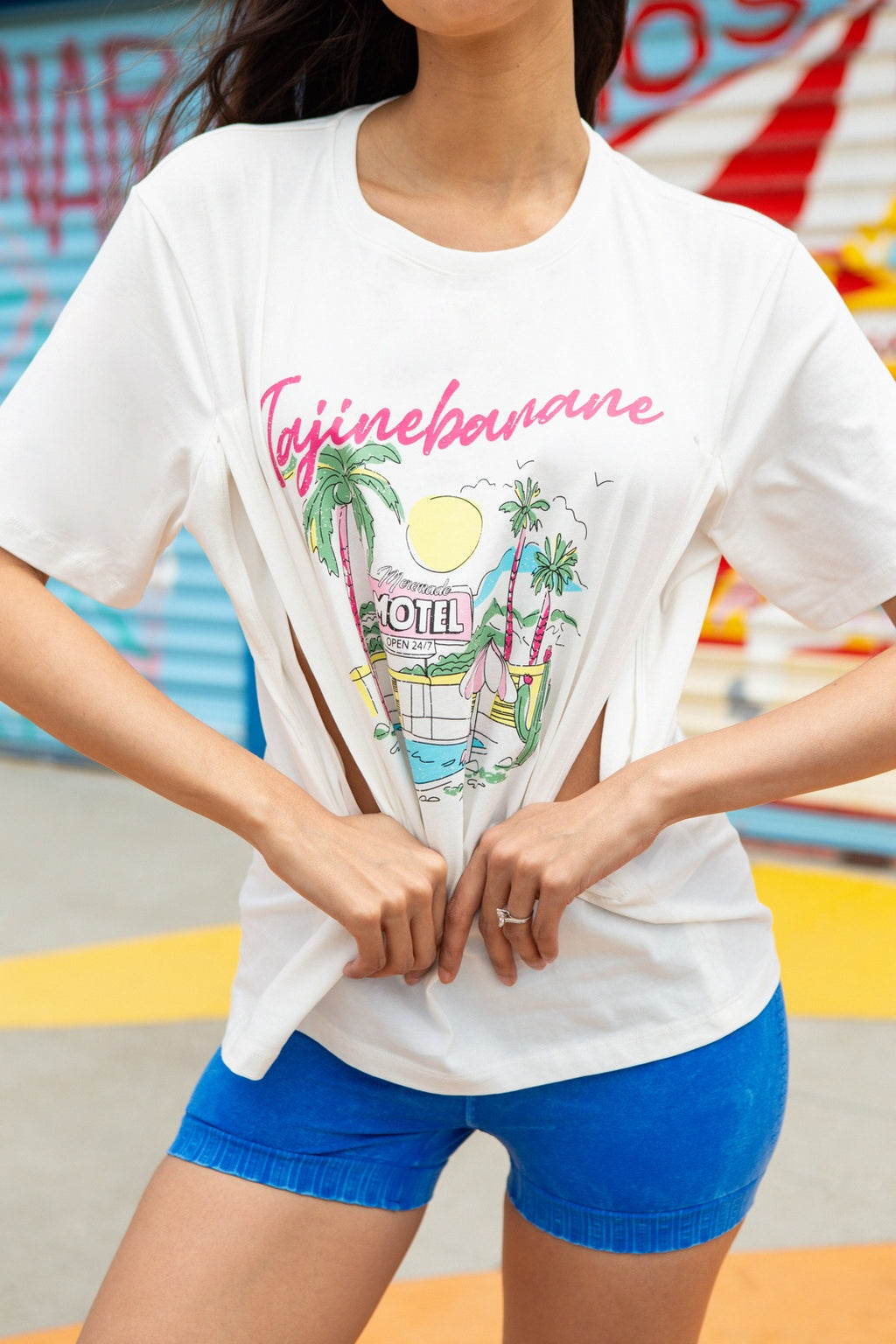 T-shirt Allaitant Palm Spring