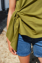 T-shirt Allaitant Noué