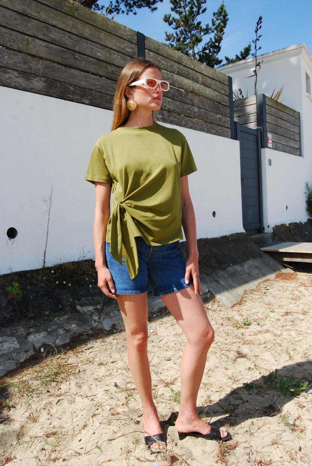 T-shirt Allaitant Noué