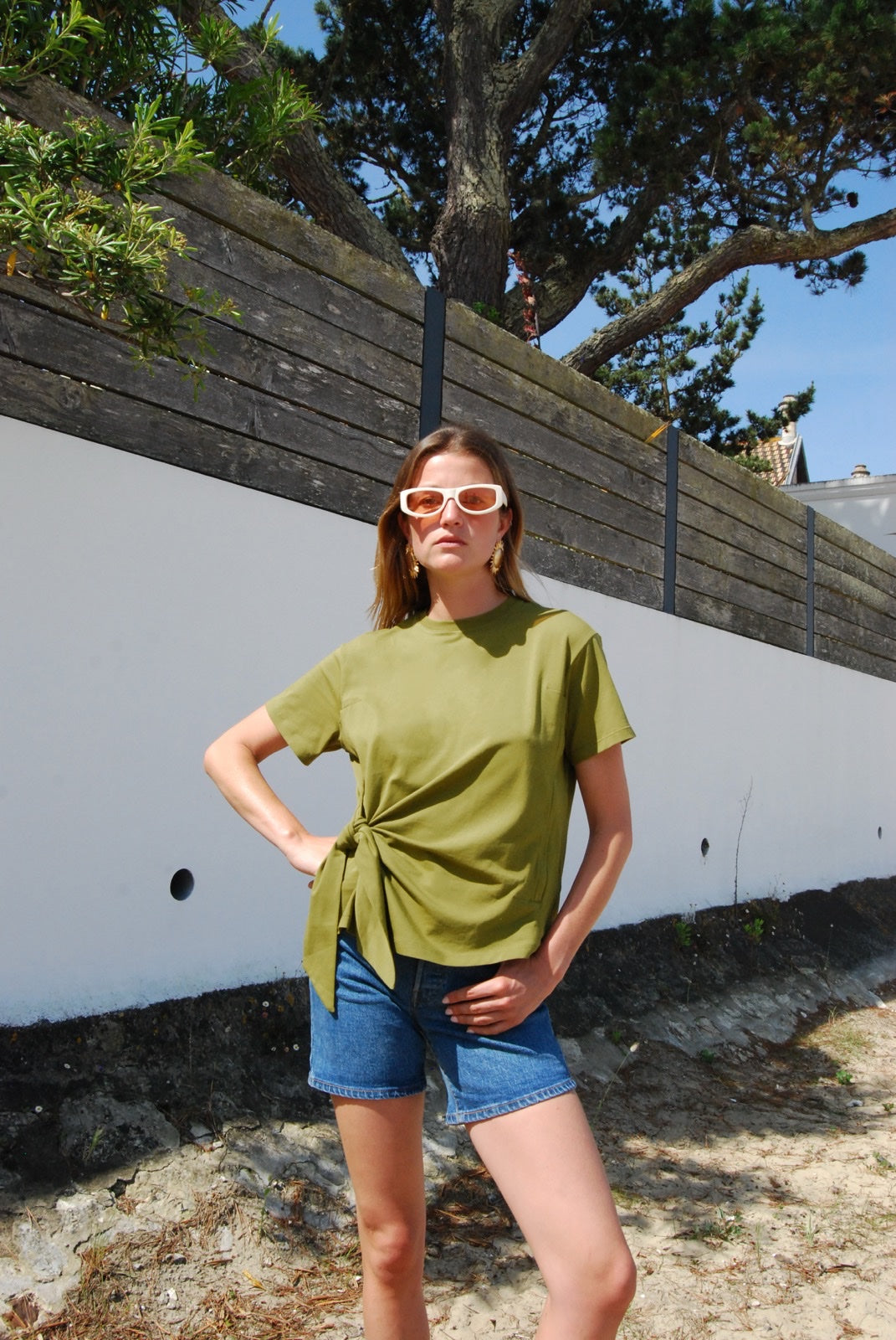 T-shirt Allaitant Noué