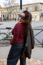 Blouse Cache-coeur Allaitante Lait Me Love You