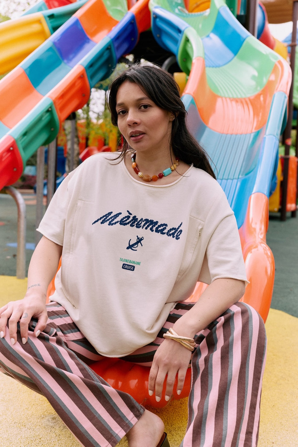 T-shirt Allaitant Mère-made