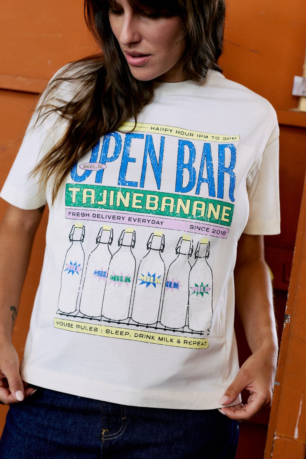 T-shirt Allaitant Open Bar