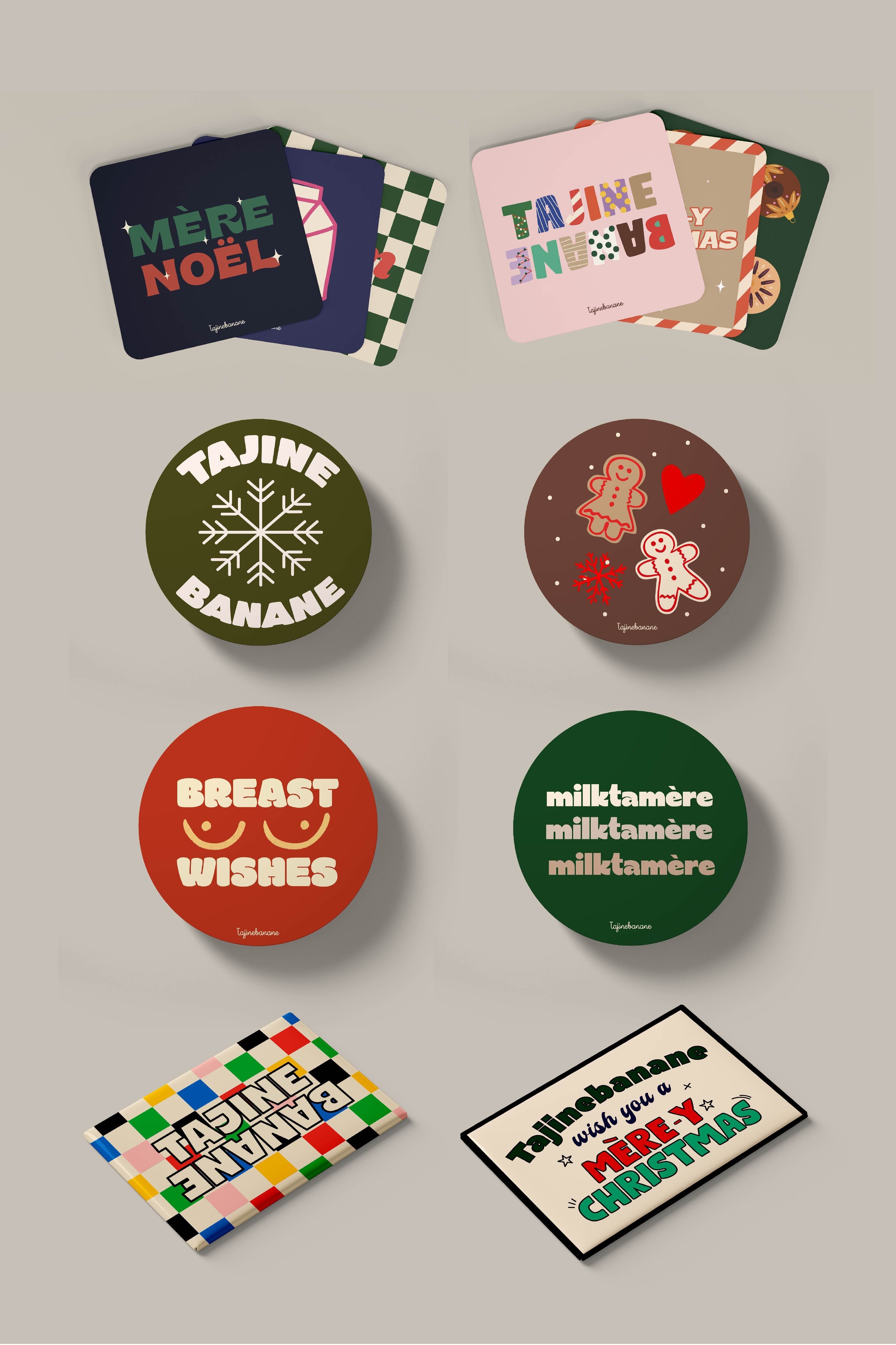 Magnets de Noël - Édition 2024
