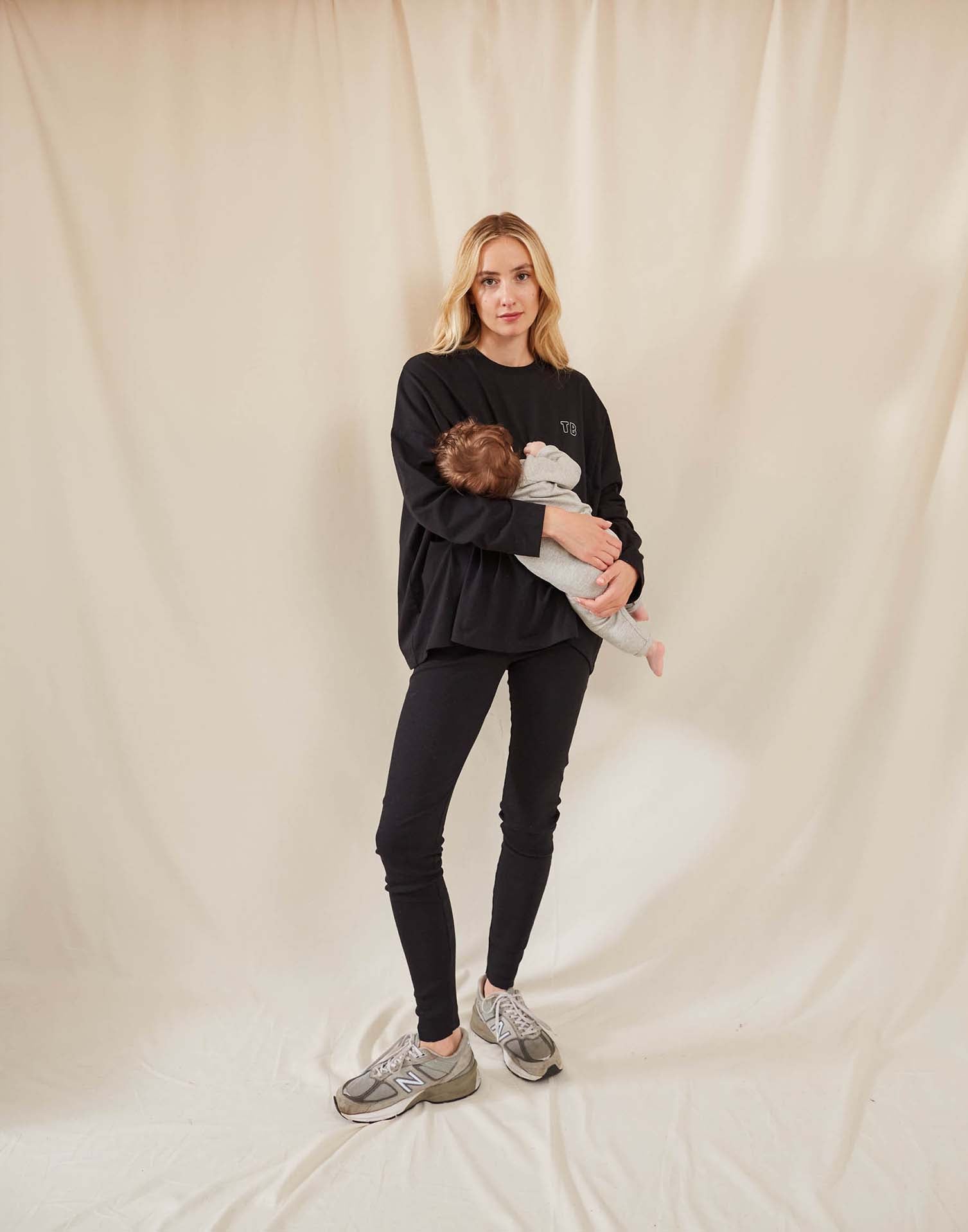 Legging Mom Wear Noir - M