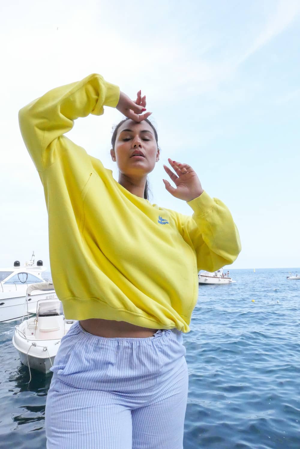 Sweat P'allaite - Jaune - XXL