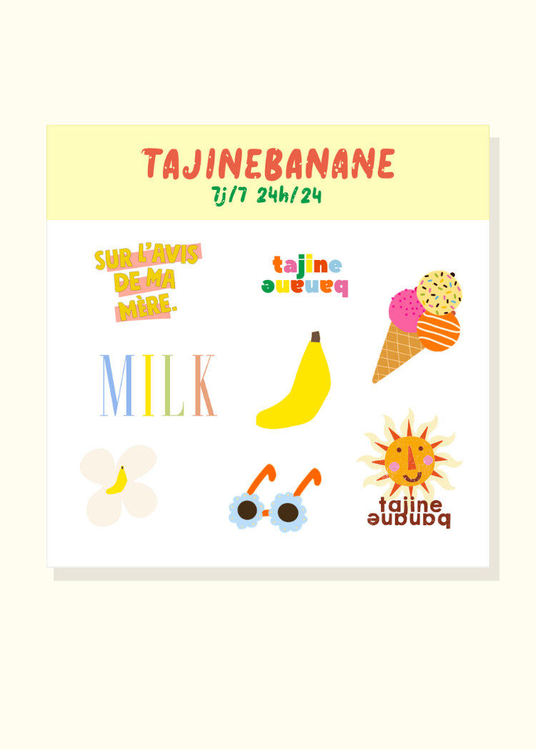 Tattoos Kids - Summer Club & Eat Local