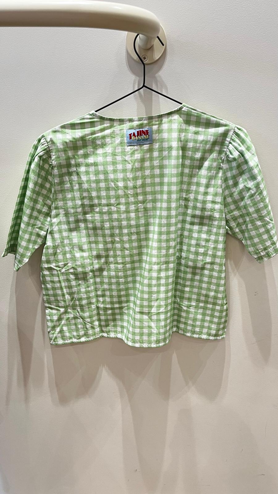 Blouse Allaitante Se tenir à carreau - S