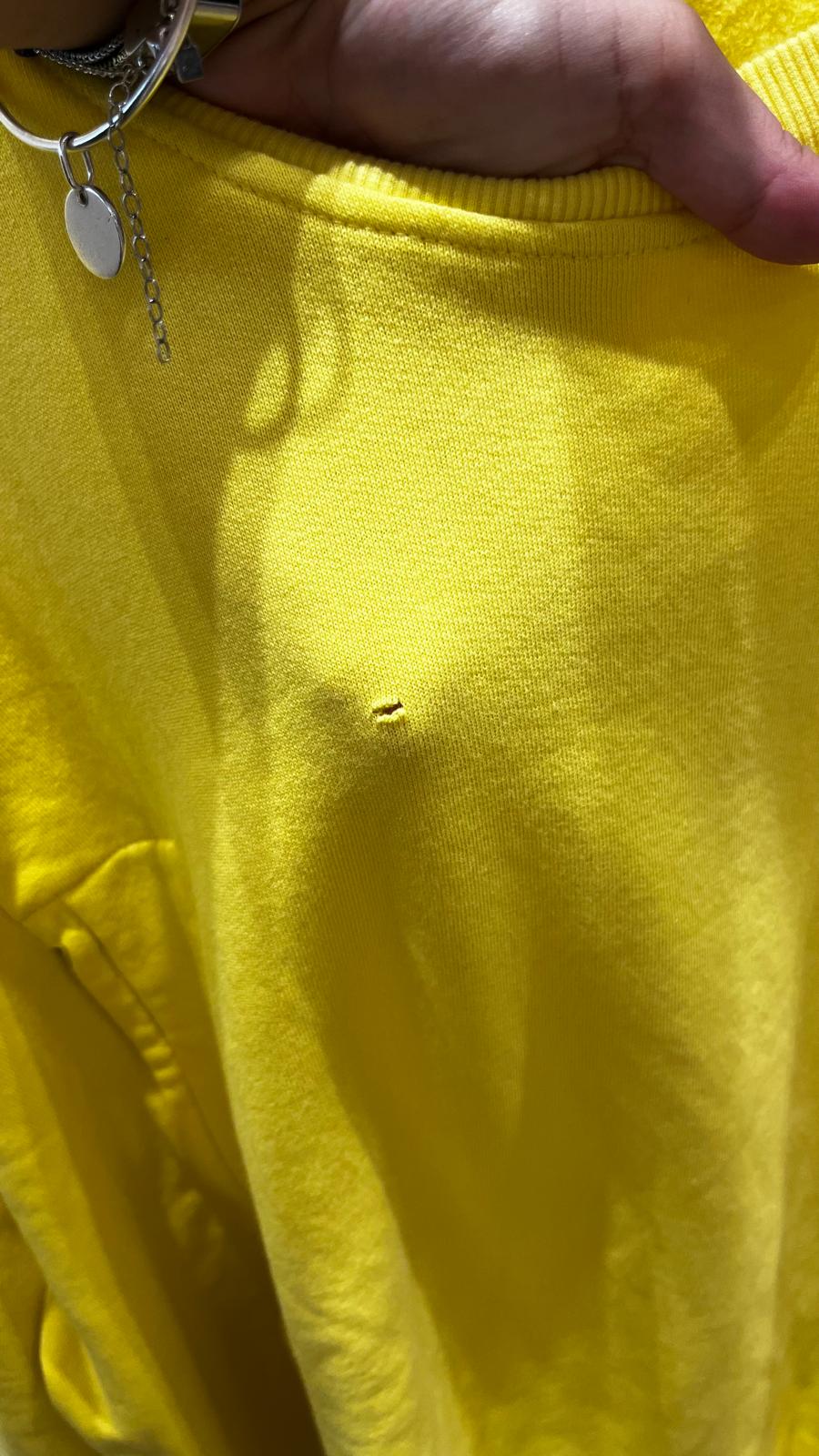 Sweat P'allaite - Jaune - XXL