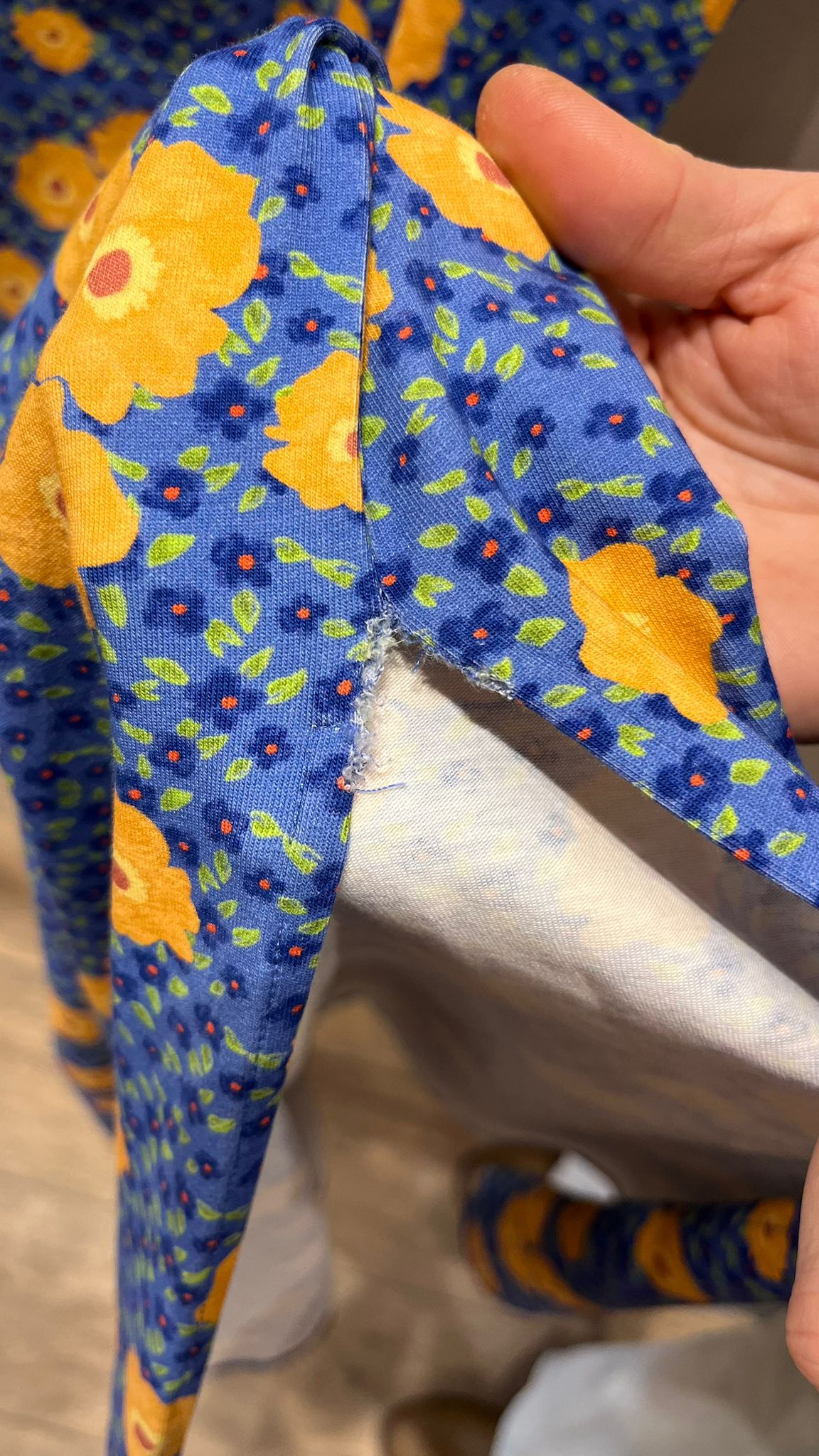 Robe longue Ciel d'Azur - XXL