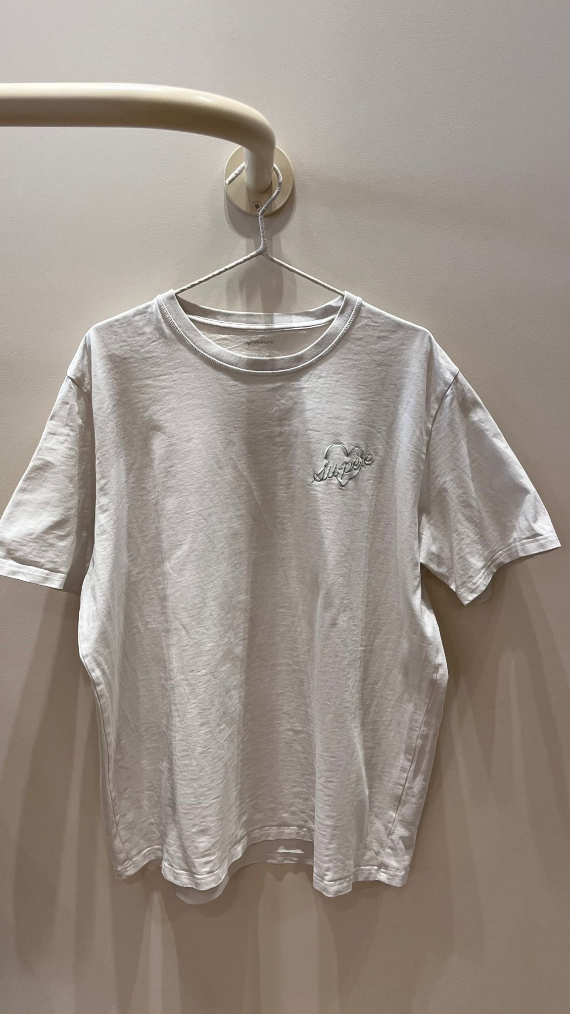 Supère vintage blanc - XXL