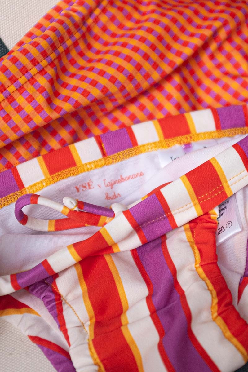 Bloomer enfant Milano Rayures & Vichy - Ysé x Tajinebanane