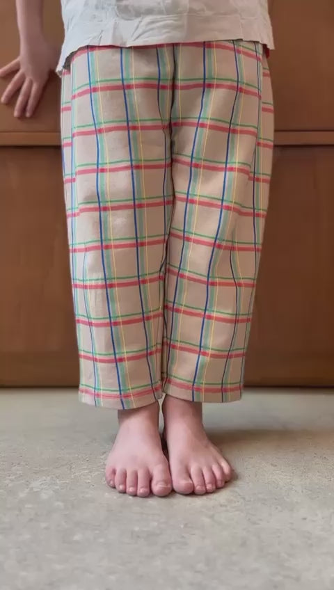 Pantalon Kids Se tenir à carreau