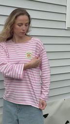 T-shirt Allaitant Mama'rinière Bord de Mère