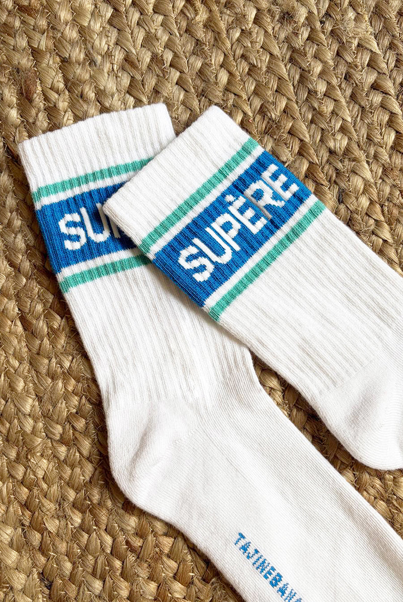 Chaussettes SUPÈRE white
