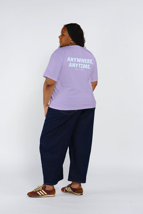 T-shirt Allaitant Anywhere, Anytime.