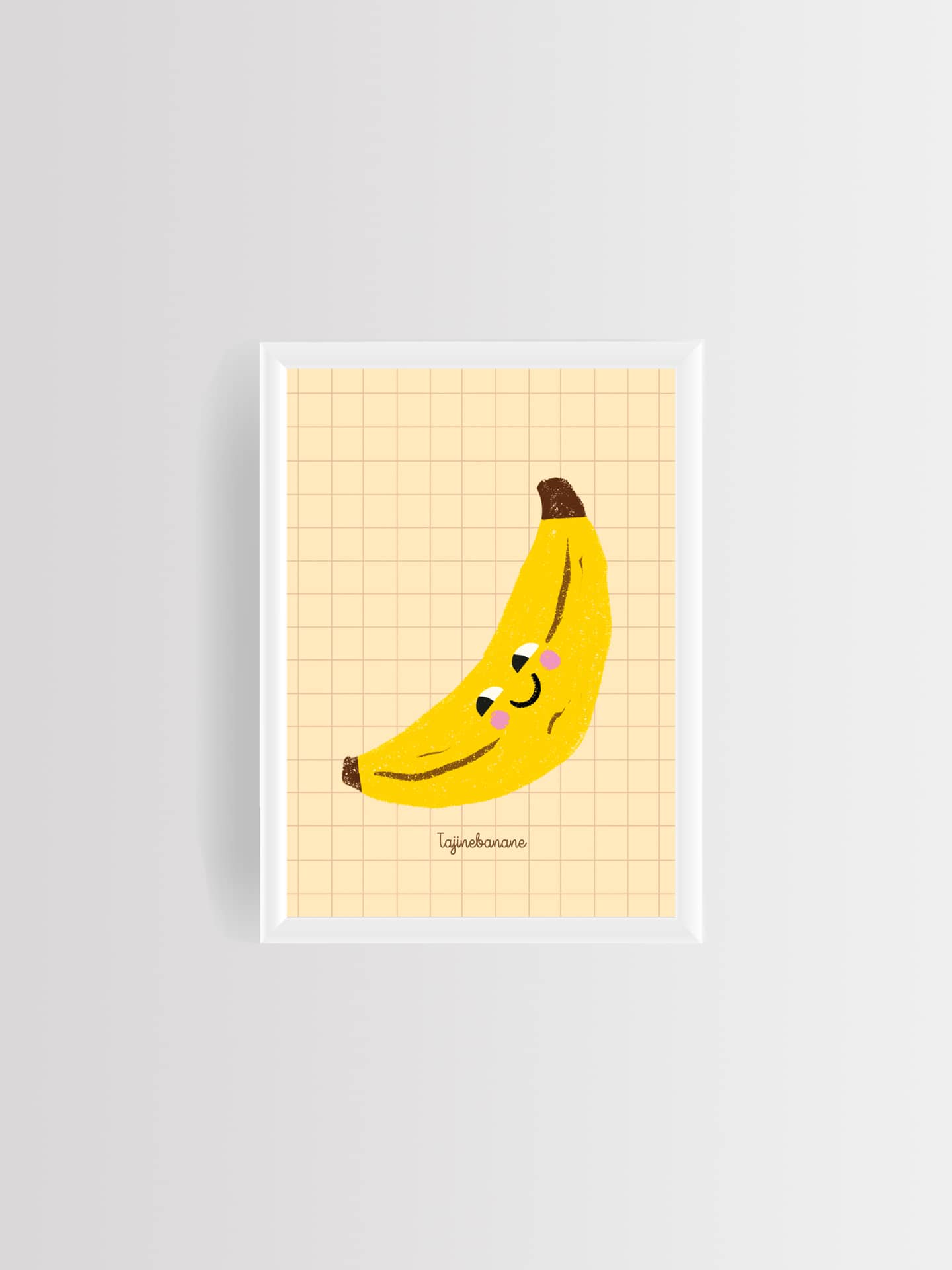 La mini'affiche Banane.