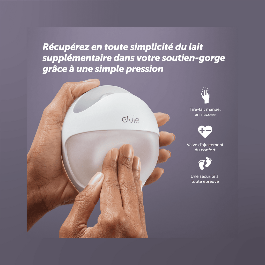 Elvie Curve - Tire-Lait Silicone Manuel