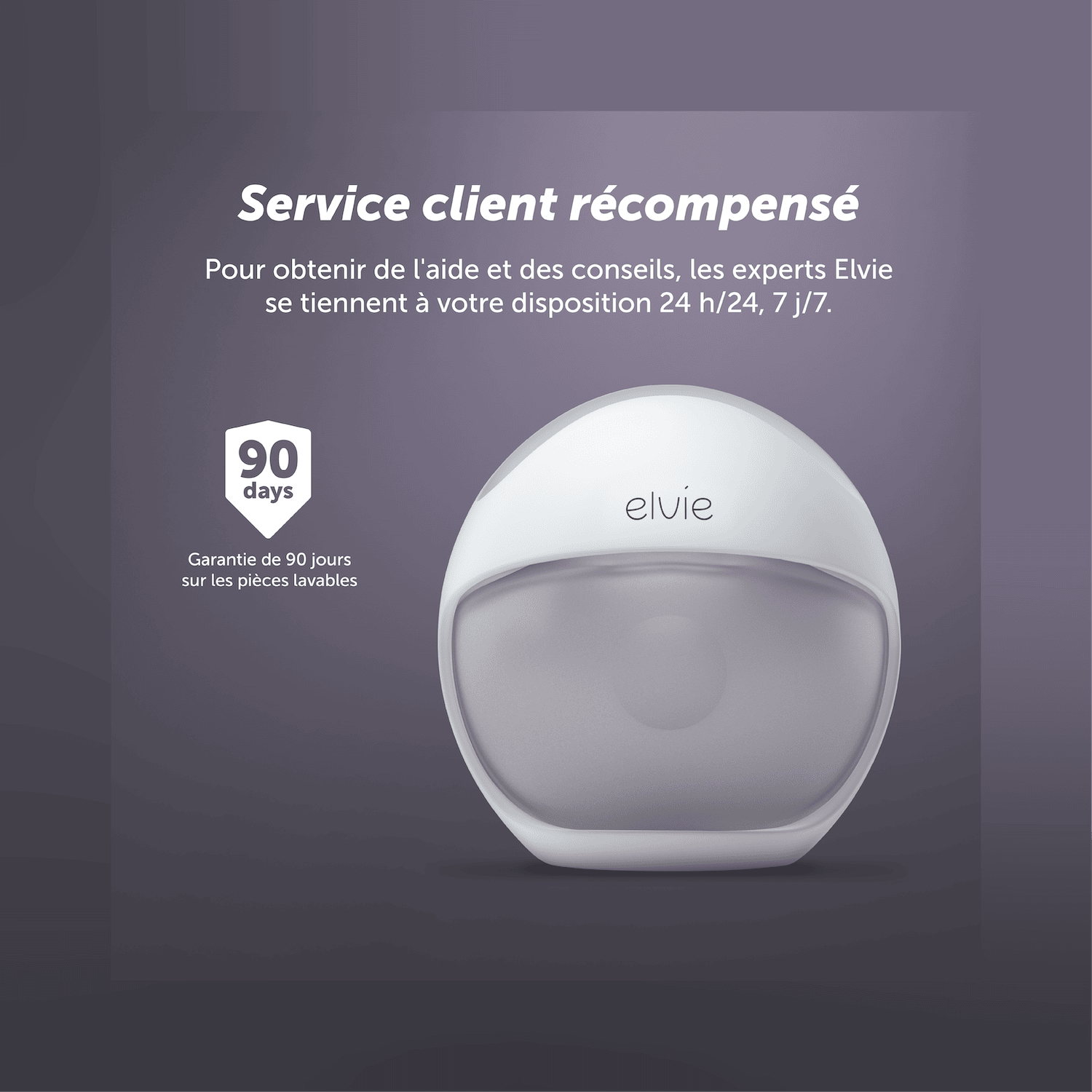 Elvie Curve - Tire-Lait Silicone Manuel